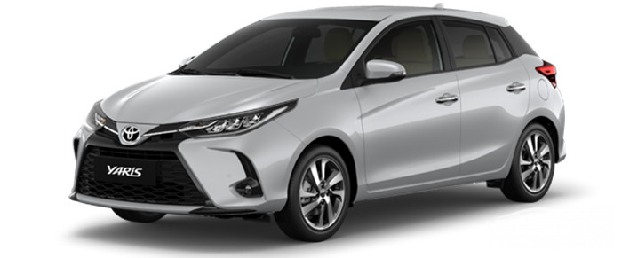 Toyota Yaris màu Bạc