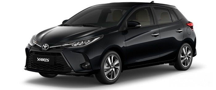 Toyota Yaris màu Đen