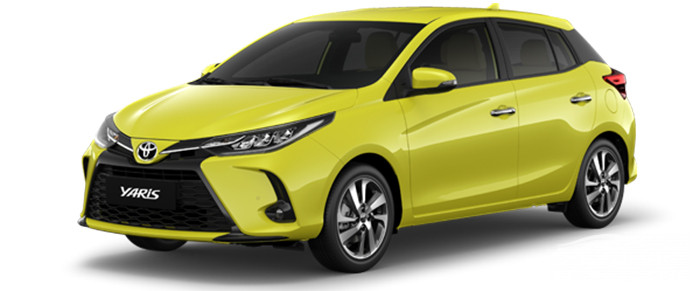 Toyota Yaris màu Vàng