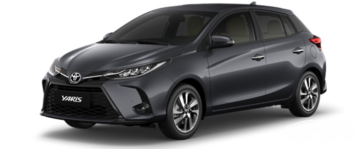 Toyota Yaris màu Xám